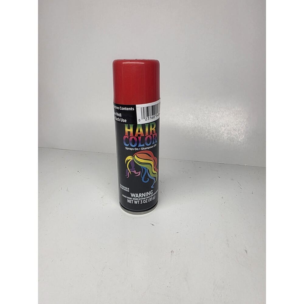 Fun World Can Of Red Hair Spray - 3oz.